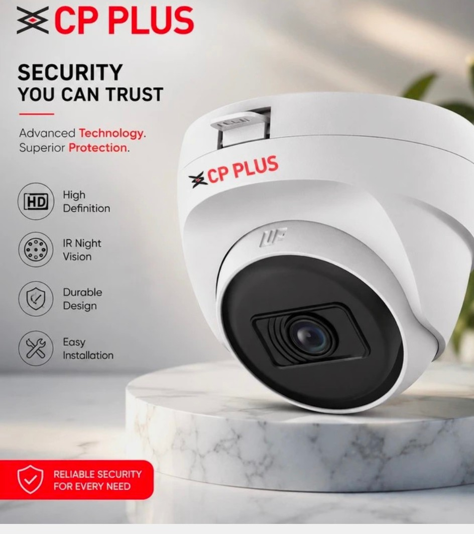 Ascent Solutions CP Plus CCTV camera setup example